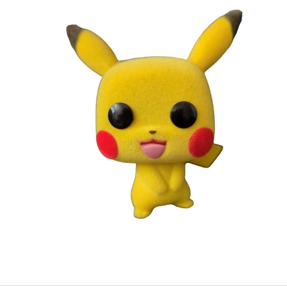 Funko Pop Pokemon Pikachu Flocked